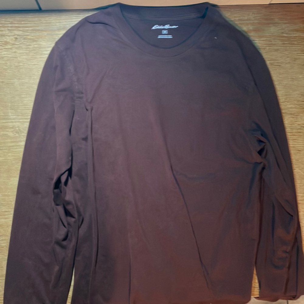 Eddie Bauer long sleeve shirt medium